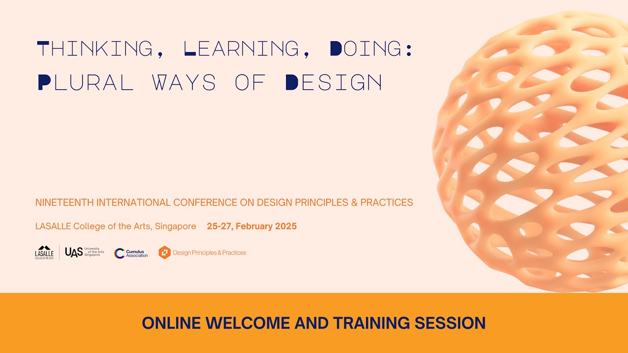 Online Welcome and Training Session (G25)