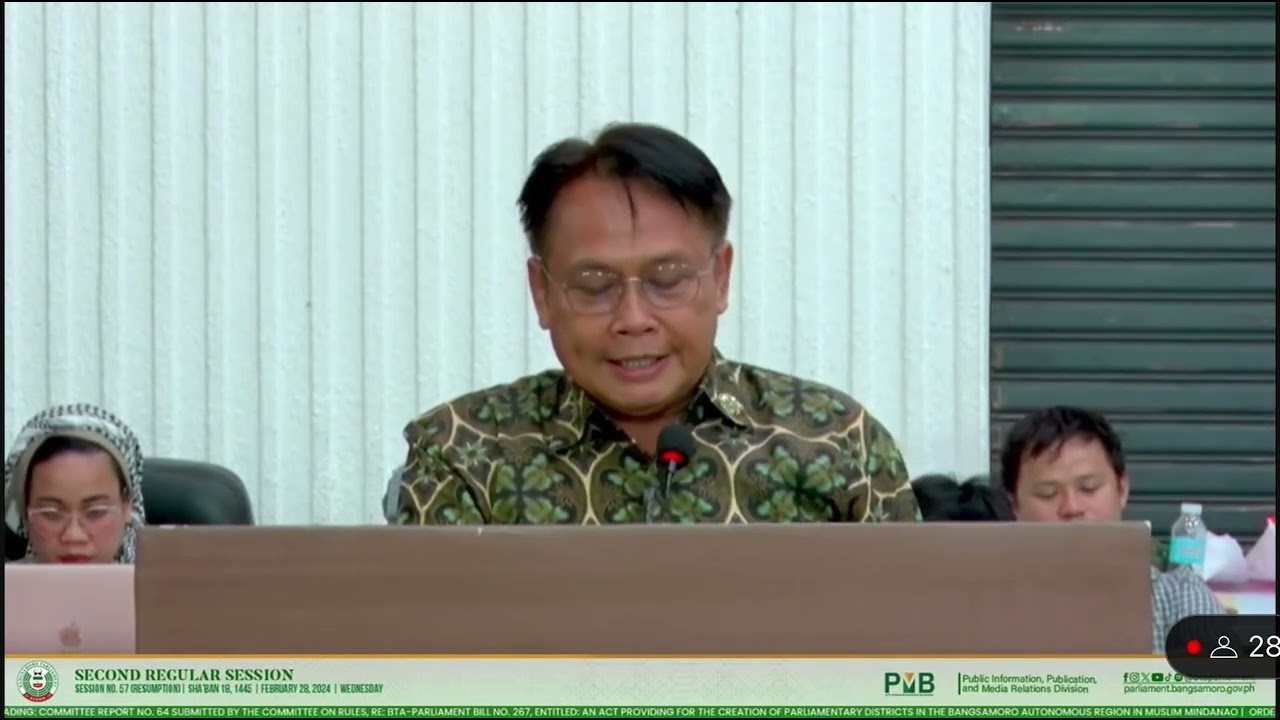 BTA Parliament Bill # 267 (Nominal Voting)