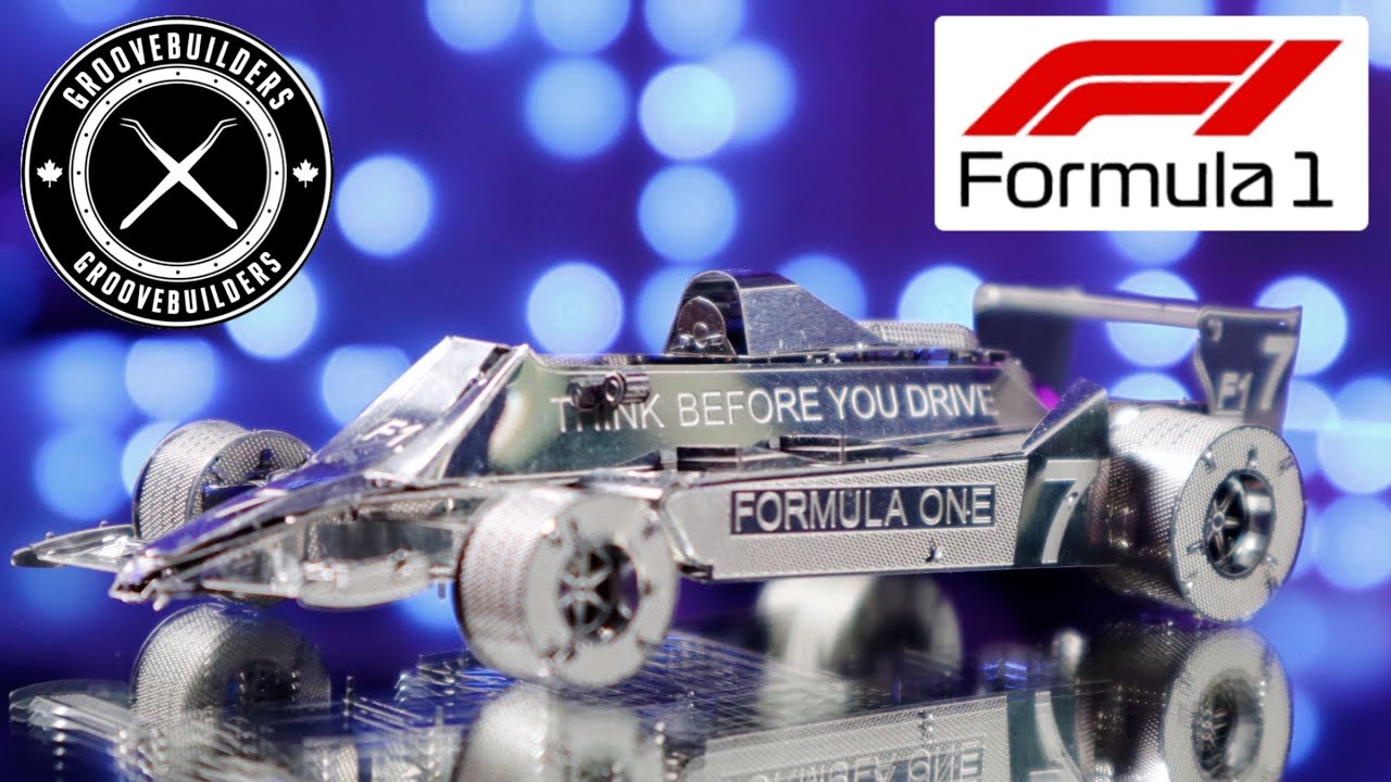 Building the Notorious F-1 car 3D Metal Model￼