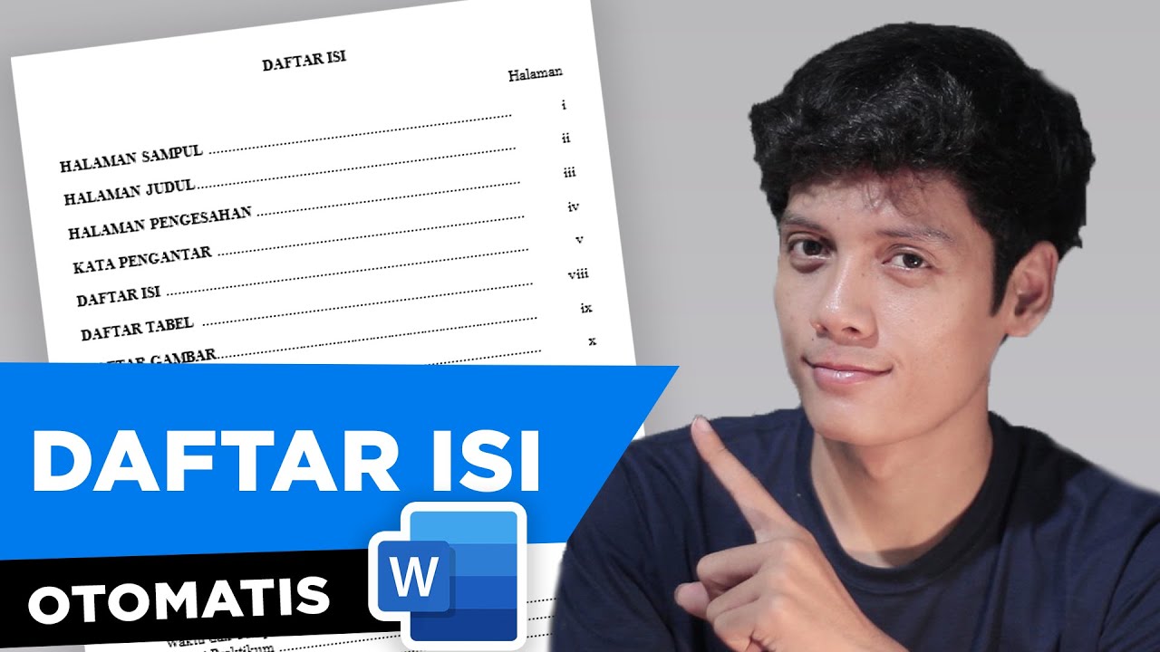 Cara Membuat Daftar Isi Otomatis di Word