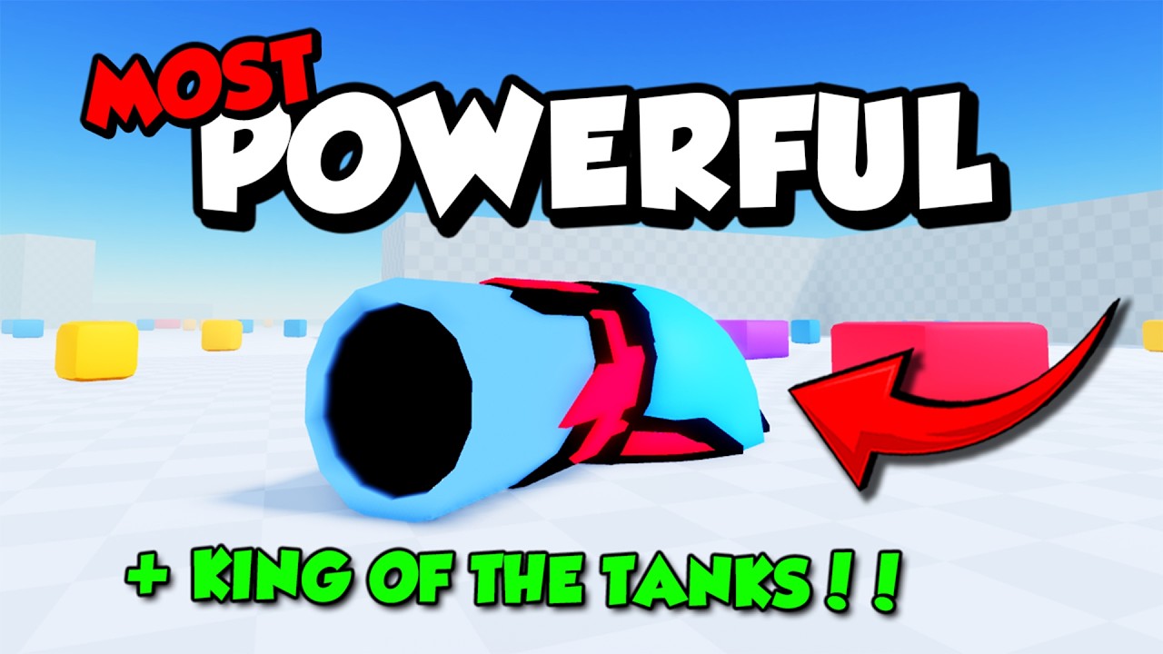 САМЫЙ МОЩНЫЙ ТАНК в МИРЕ в TANK GAME | Roblox