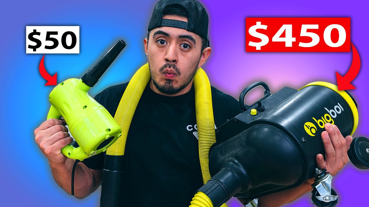 Testing a $50 vs $450 Car Dryer