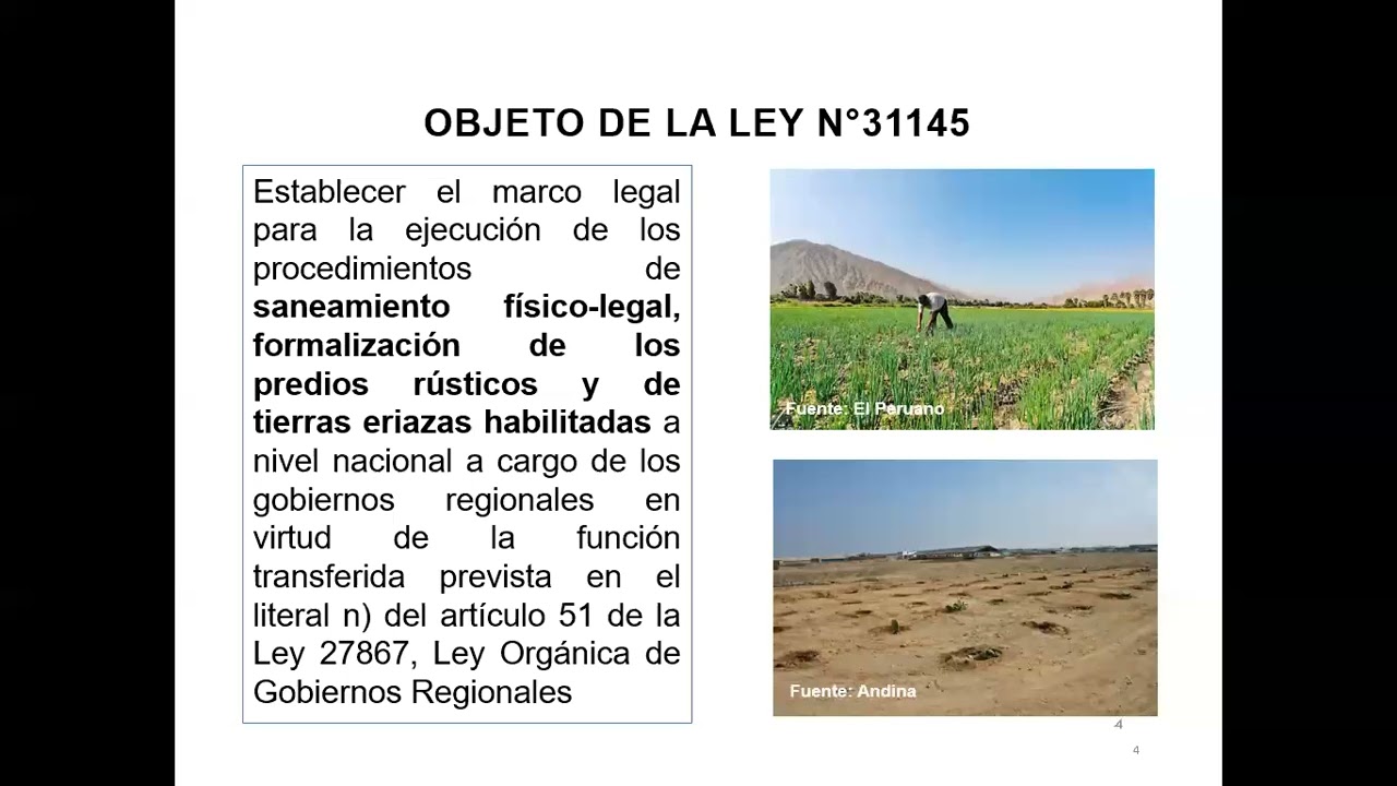Catastro con fines de Formalización de Predios Rurales
