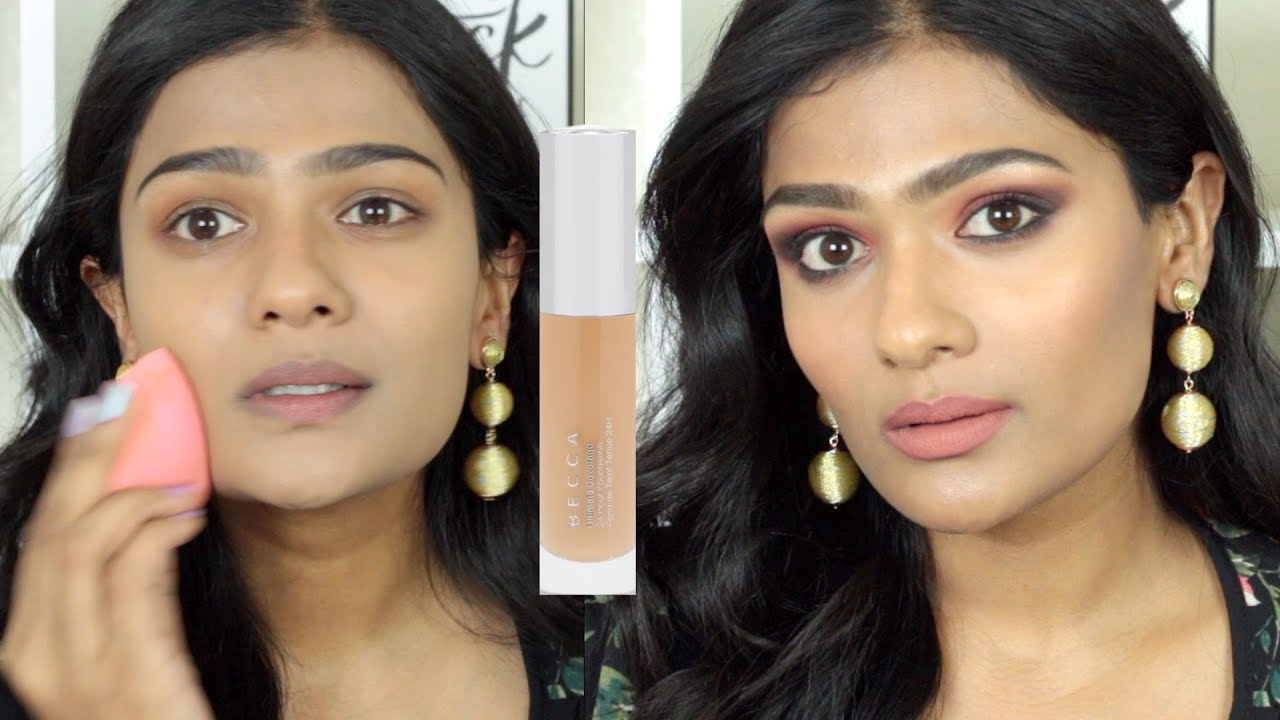 Becca Ultimate Coverage Foundation Review/WearTest on Medium/Tan/Brown/Indian skin | Nishitha Vunnam
