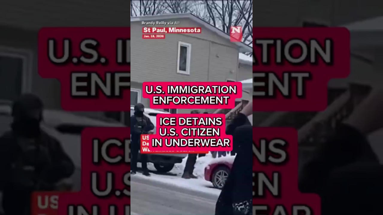 ICE Breaks Into Minnesota Home Without Warrant — U.S. Citizen Detained in Underwear