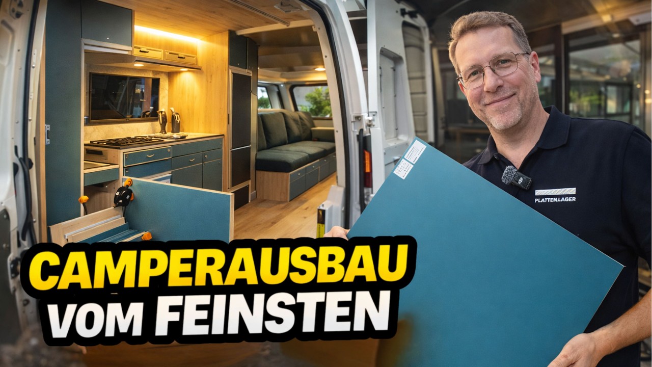 IKEA war gestern? Diese Camper-Ausbauplatte spart Gewicht, Geld und Nerven
