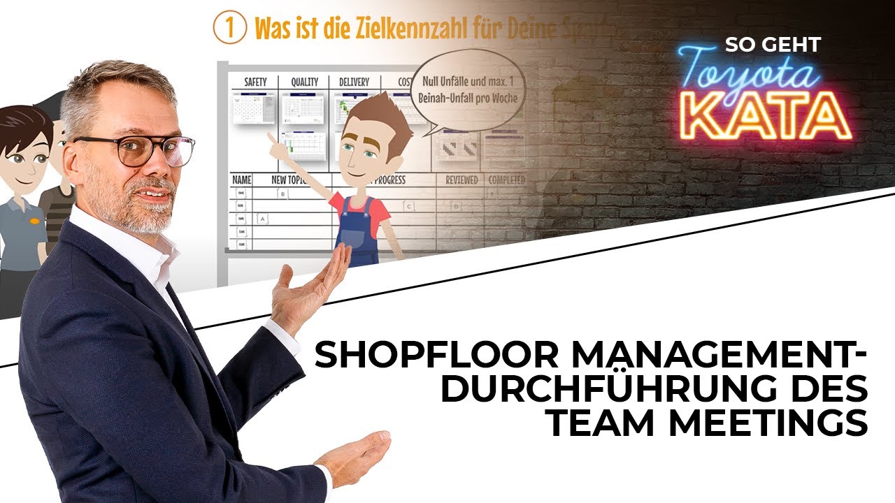 Shopfloor-Management - Durchführung des Team Meetings