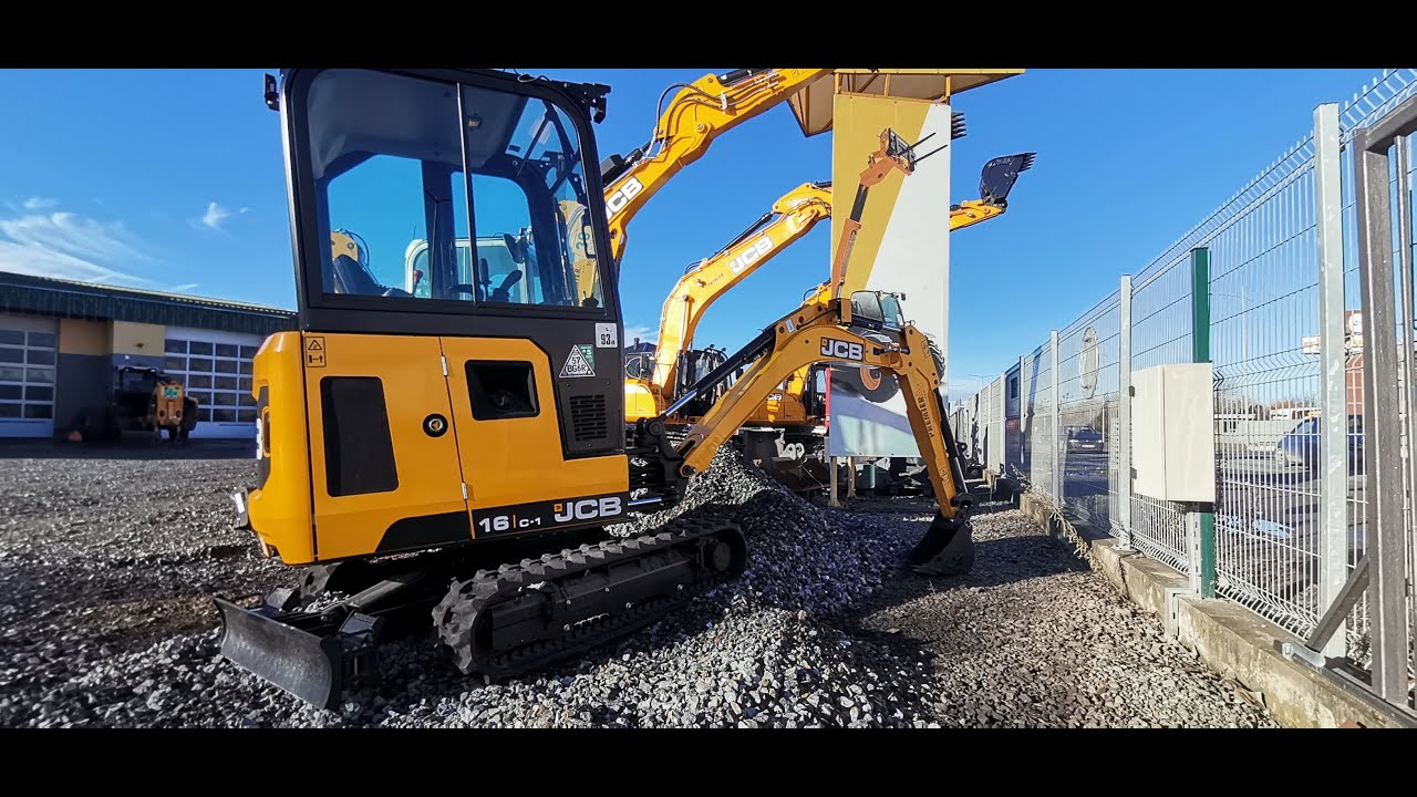PREZENTACIJA MINI BAGER JCB 16C-1
