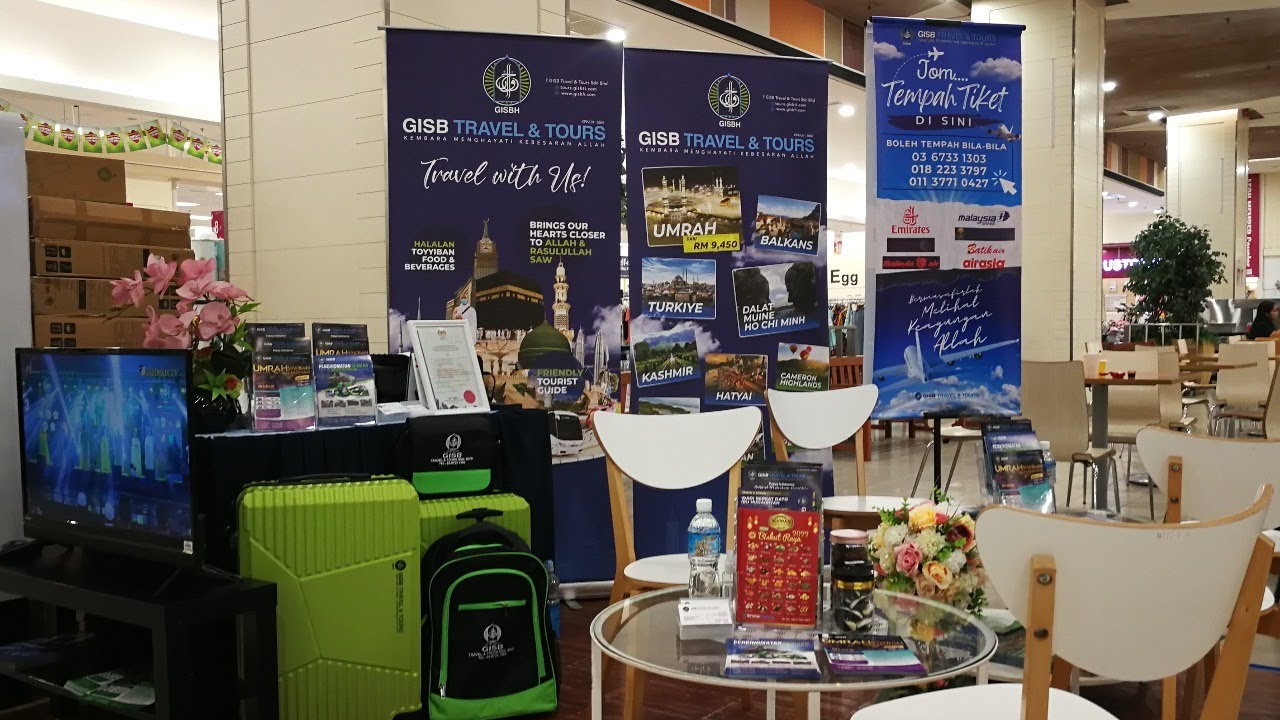LIVE GISB TRAVEL & TOURS @AEON ANGGUN RAWANG