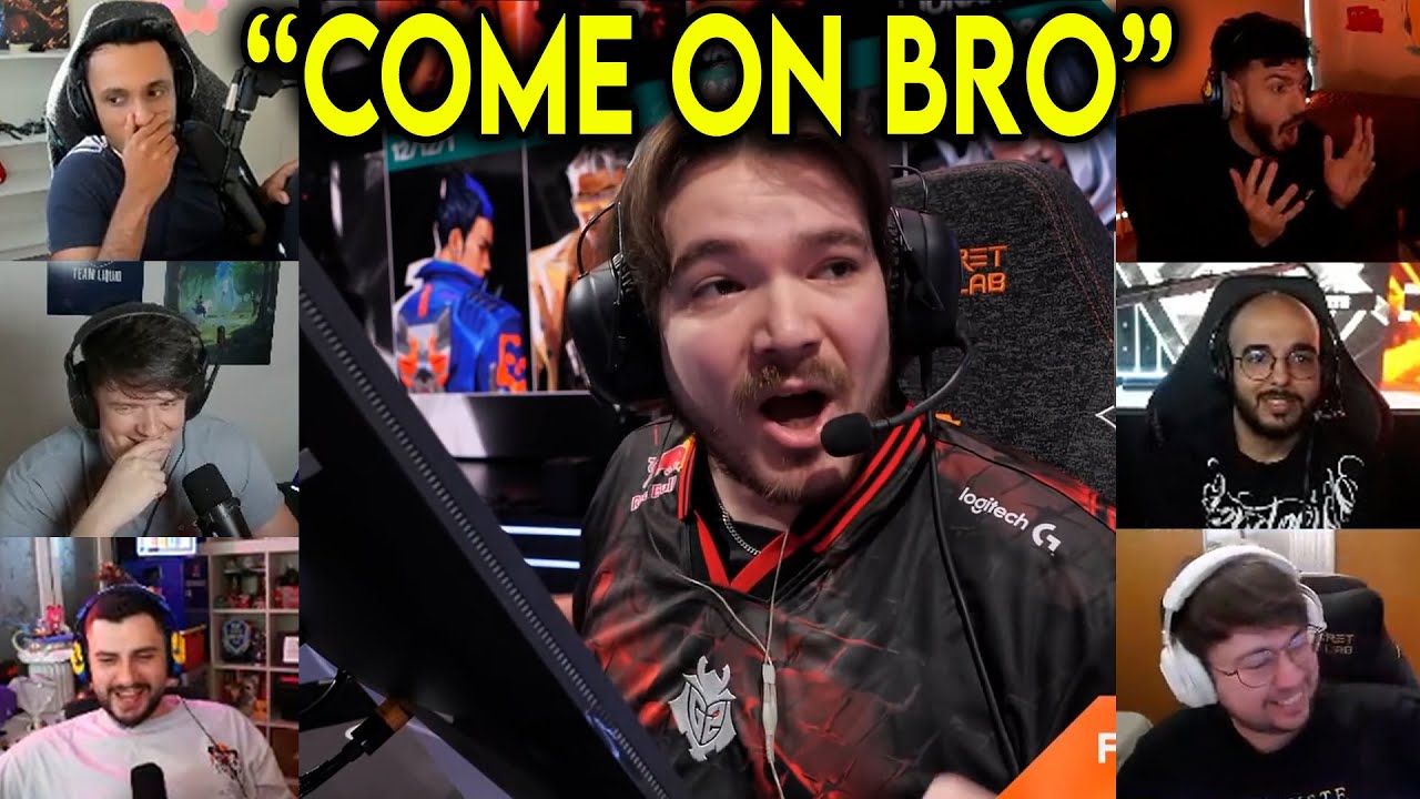Valorant Streamers Reacts To G2 JonahP ZESTY MOCKING NRG s0m😂