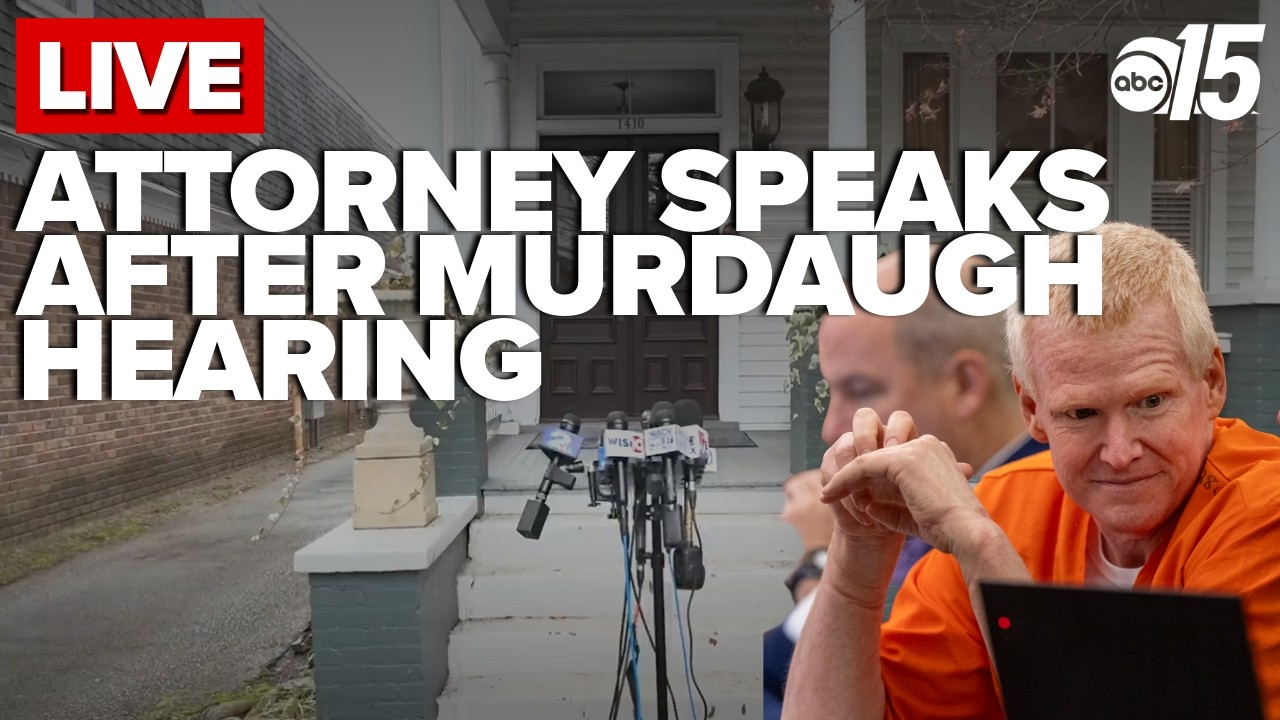 LIVE: Defense attorneys speak to press following Murdaugh hearing