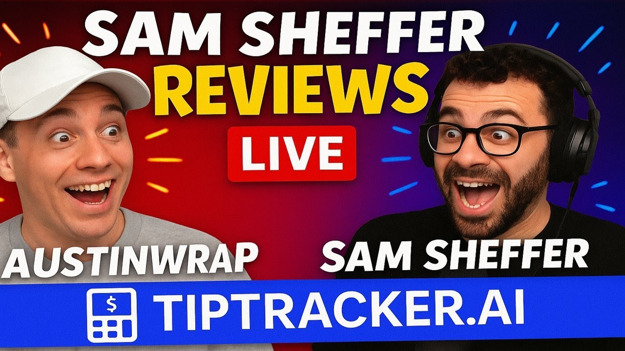 Sam Sheffer reviews TipTracker.ai website LIVE - Thank You!