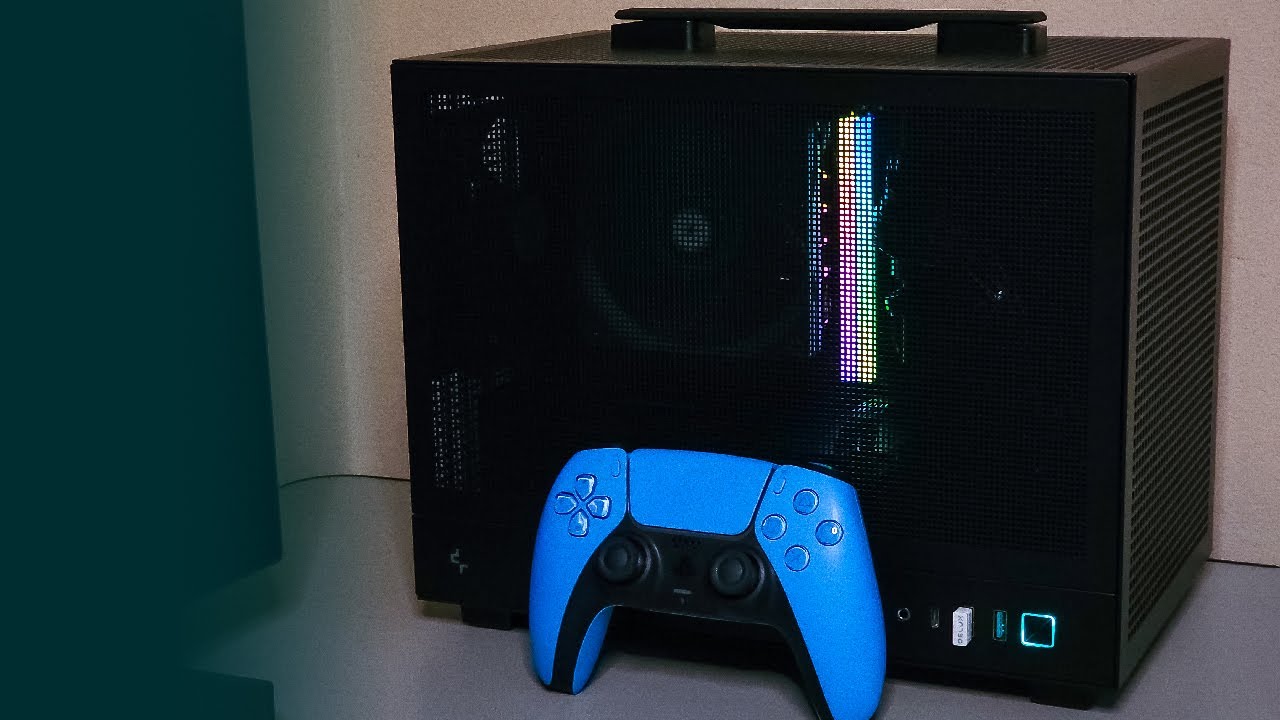 MINI ITX BUILD - RYZEN 7700 + RX7600 - CH160 MESH