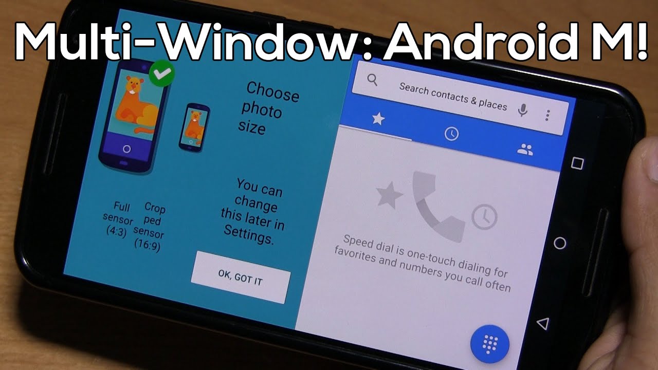 How to Enable Multi-Window on Android M! [Nexus 5/ Nexus 6/ Nexus 9]