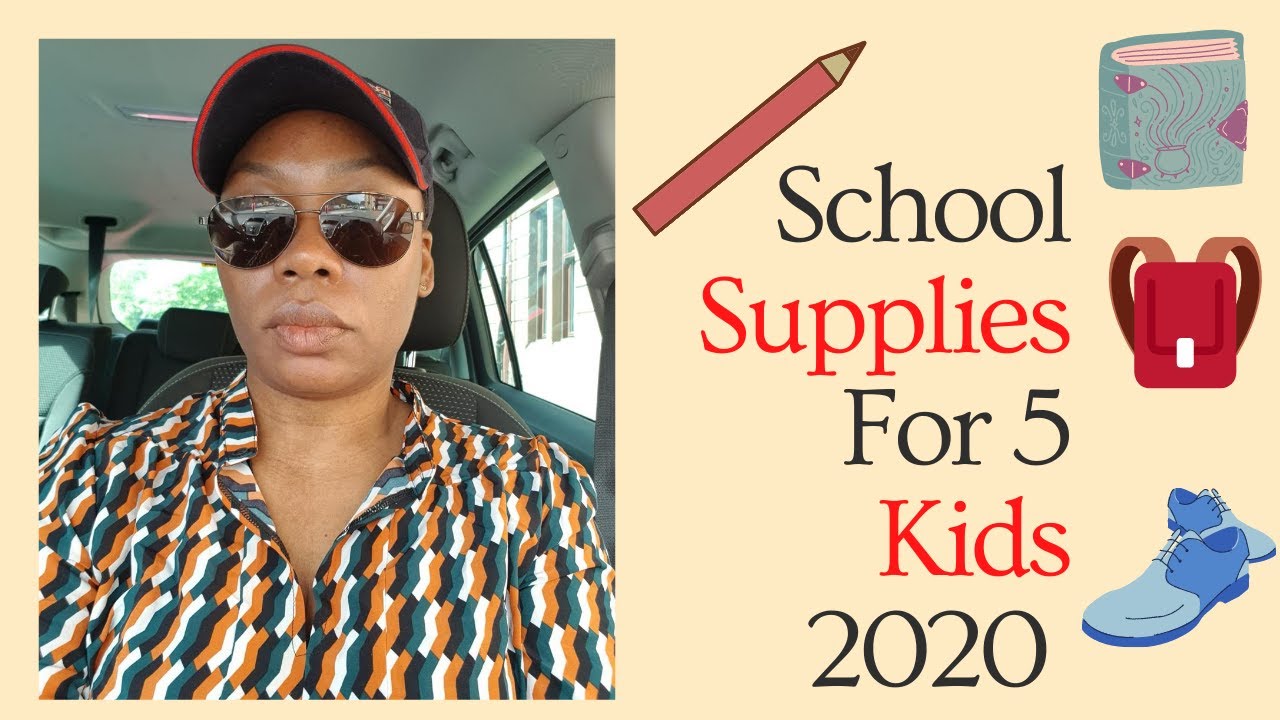 How I Shop School Supplies For 5 Kids | 2020