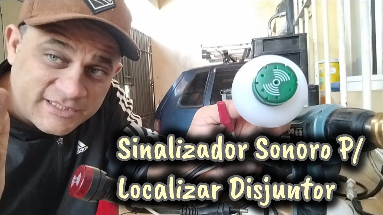 Sinalizador Sonoro P/ Localizar Disjuntor. Bem fácil de fazer 