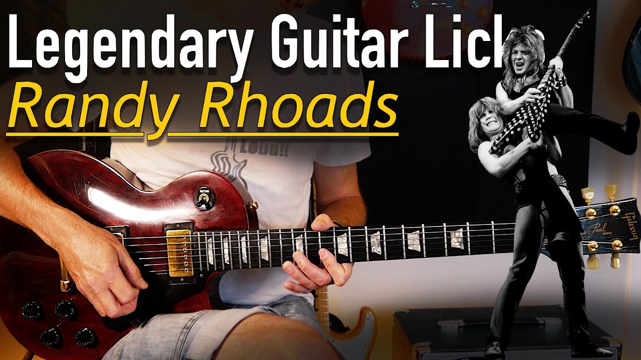 3 Excellent Licks From Mr Crowley - Randy Rhoads - Lick Friday Week 484