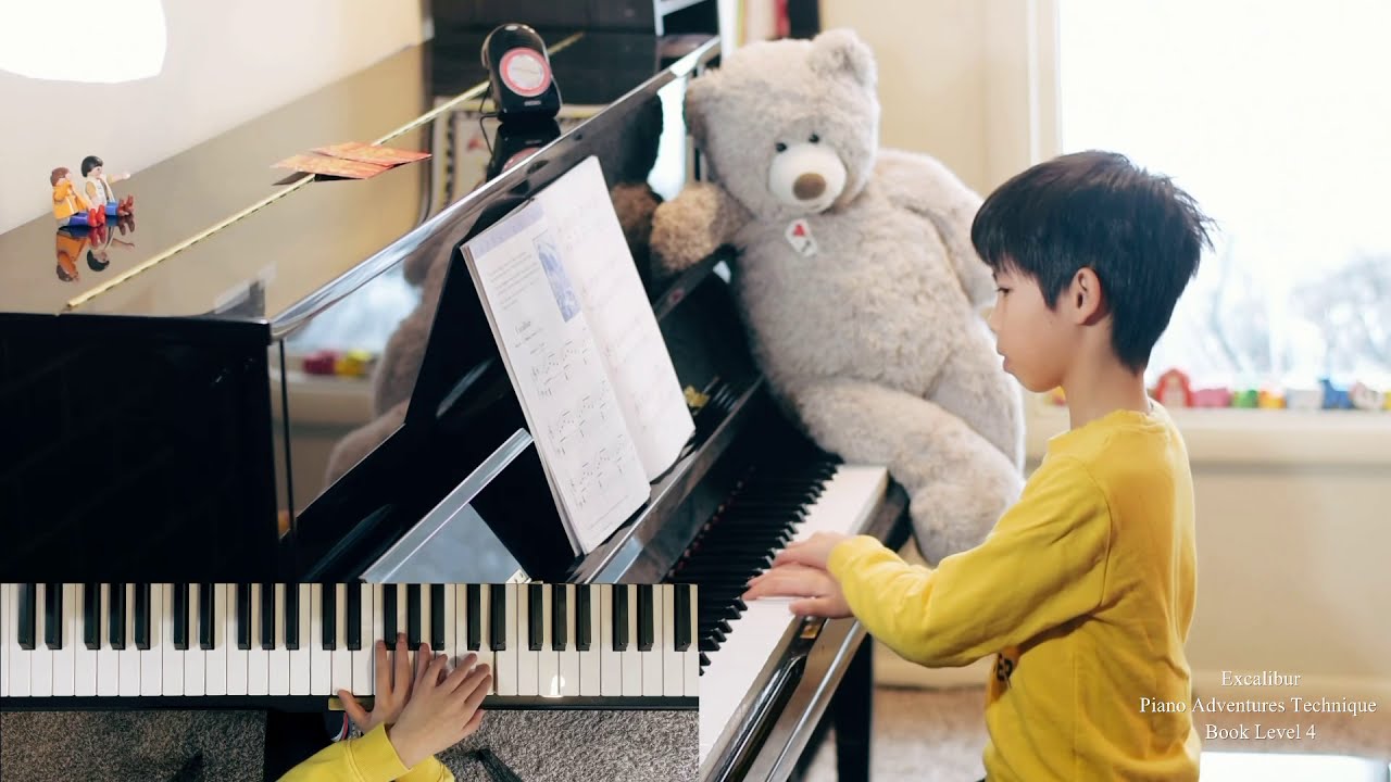 ⚔️Excalibur/Piano Adventures Technique Book Level 4
