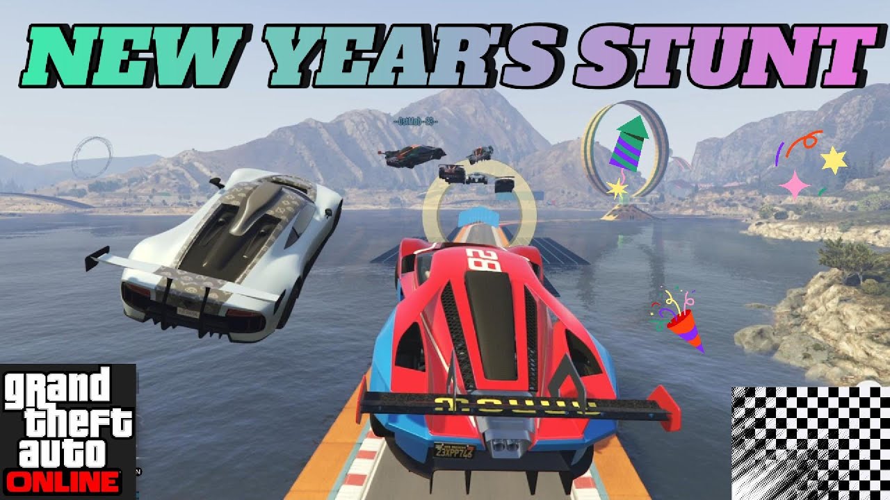 GTA Online Custom Stunt race with Vapid FMJ MKV HSW on Abconstruction Parkour d'Alamo stunt track