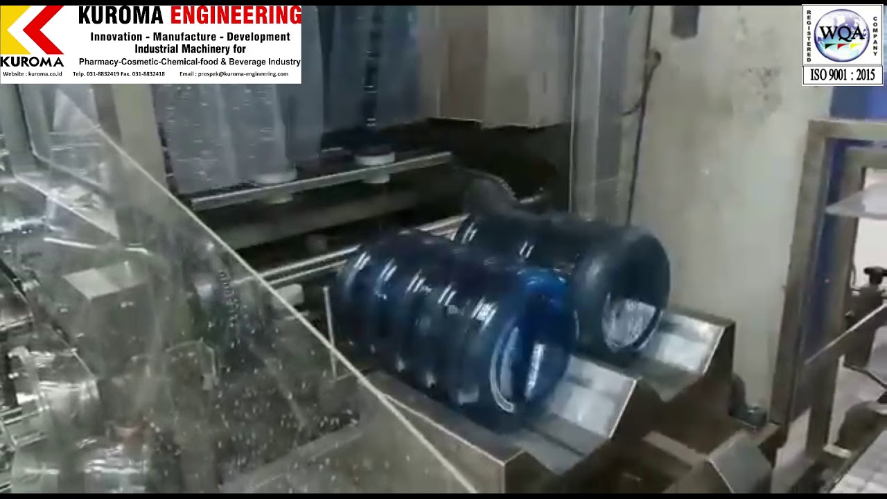 KUROMA ENGINEERING - AUTOMATIC GALLON FILLING 600 MACHINE