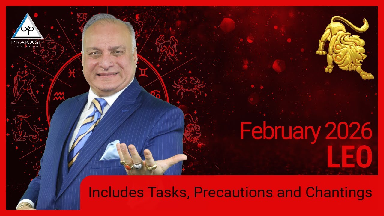Leo Monthly Horoscope for February 2026 | Promotion At Work And Status Growth 📈