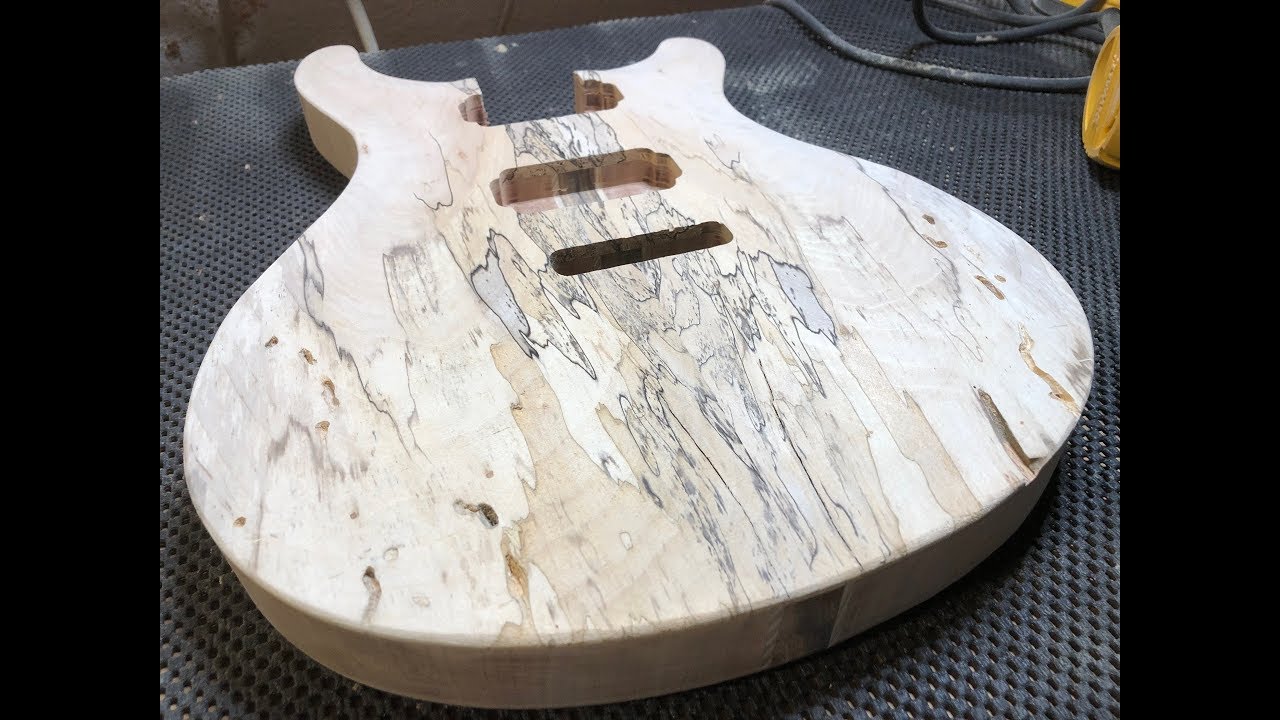 Spalted Maple Guitar Build (Part 1)