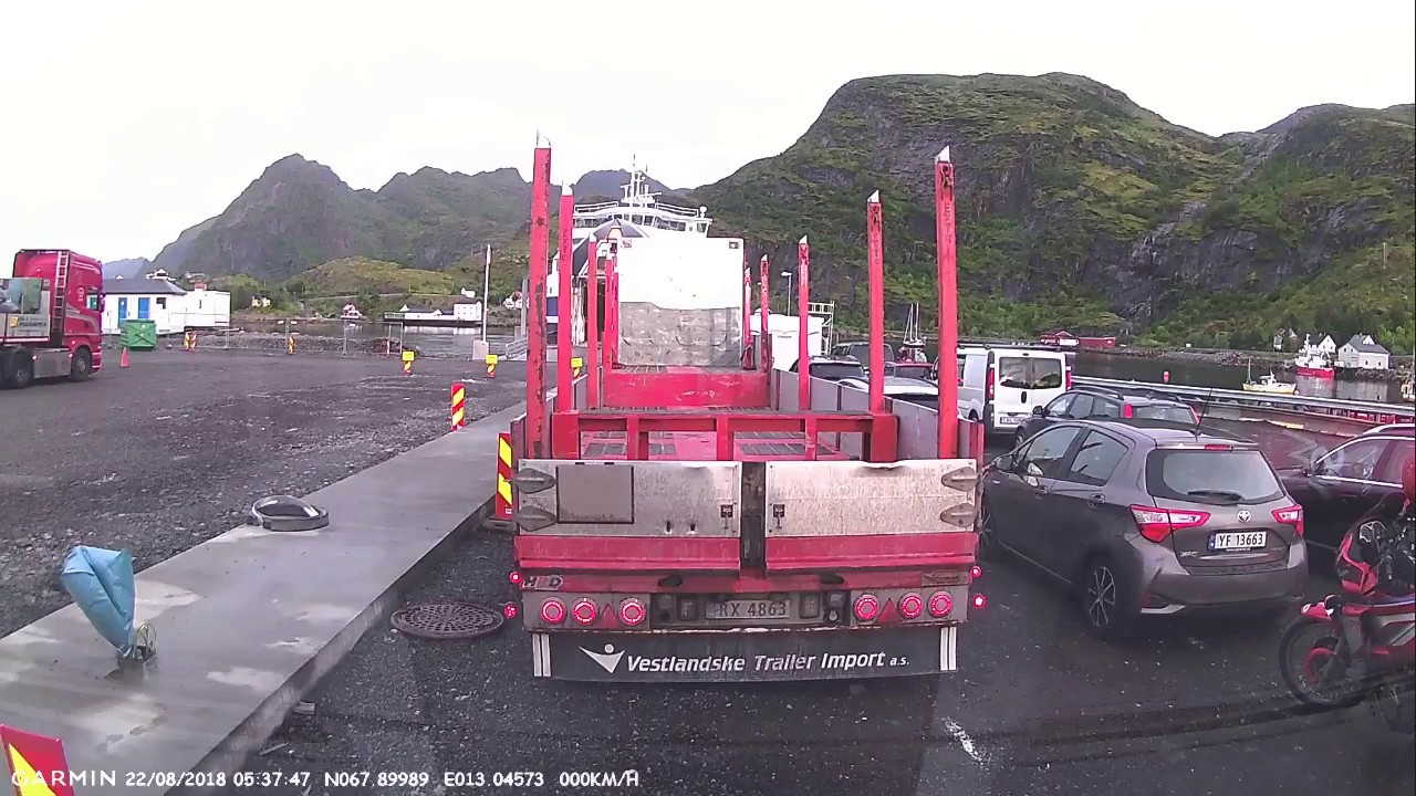 Moskenes, Lofoten, Ferry to Bødo, Norway 22-08-2018