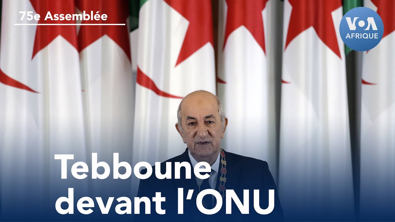 Discours du président de l'Algérie, Abdelmadjid Tebboune à l’Assemblée générale de l’#ONU
