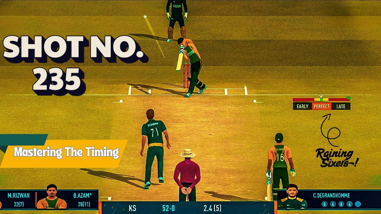 Shot No. 235 I Detailed Timing Analysis I #realcricket24