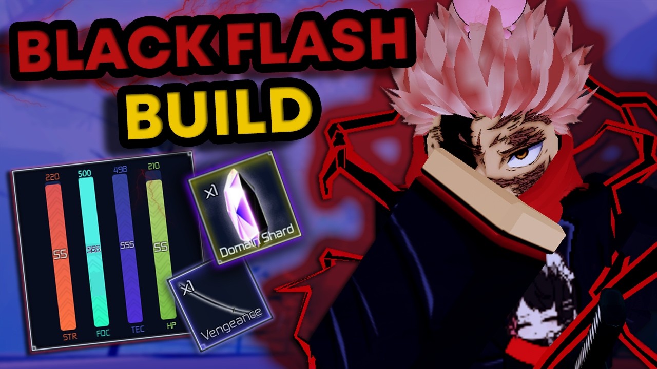 THE ULTIMATE BLACK FLASH BUILD | Jujutsu Infinite