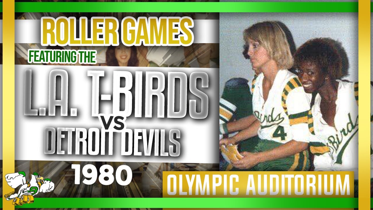 1980 Roller Games: L.A. T-Birds против Detroit Devils (85-84)