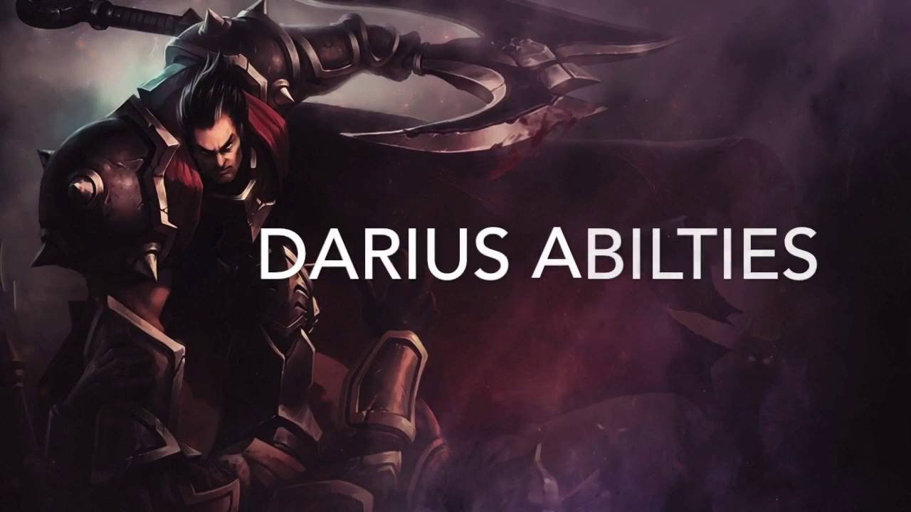 Darius abilities explained within a minute - League of legends