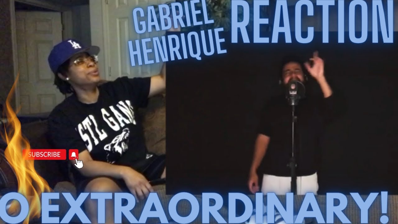 Gabriel Henrique - O Extraordinario REACTION! 😇