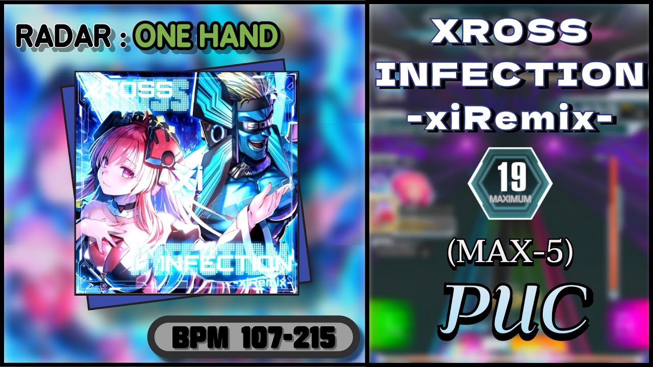 【SDVX】 XROSS INFECTION -xiRemix- (MXM) PUC