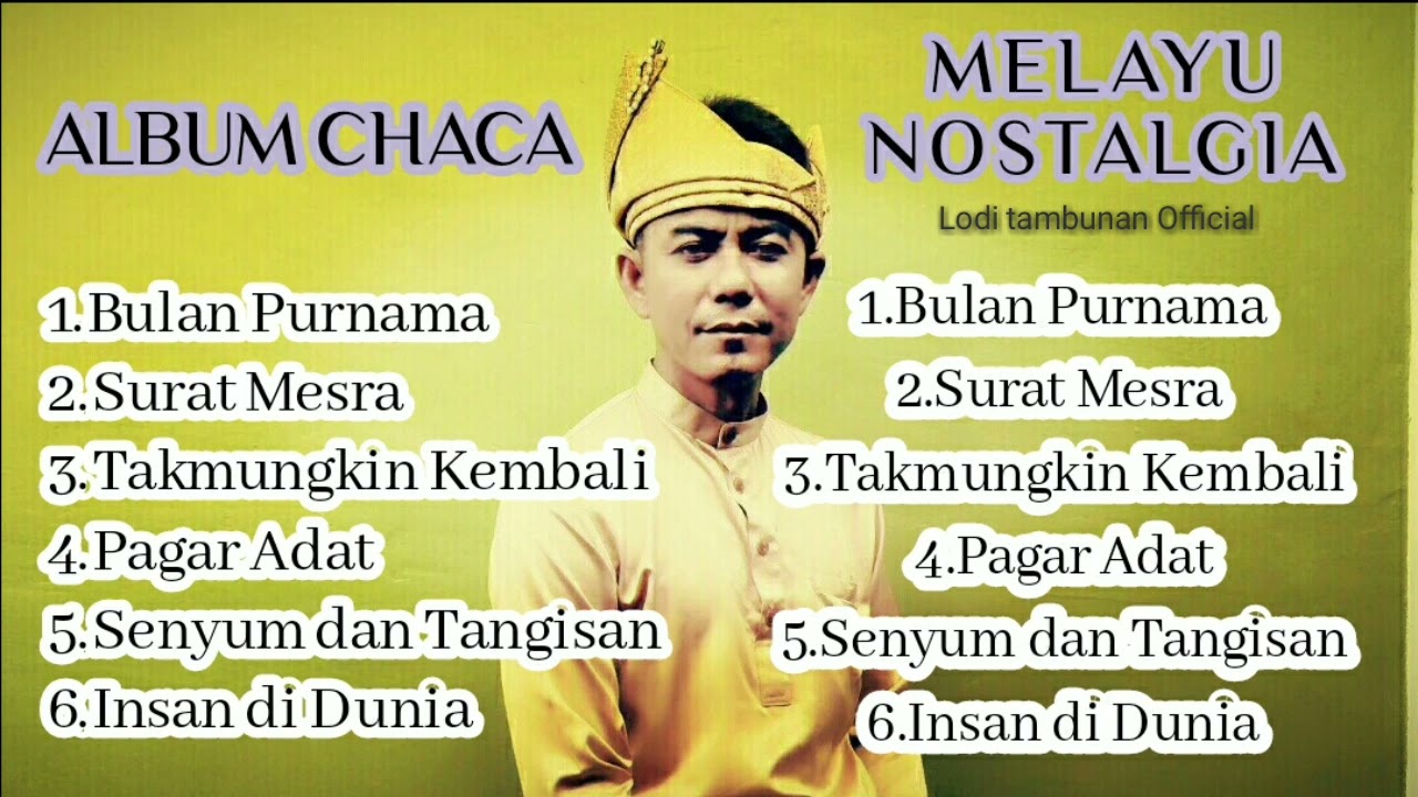Album Melayu Cha cha Nostalgia,1.