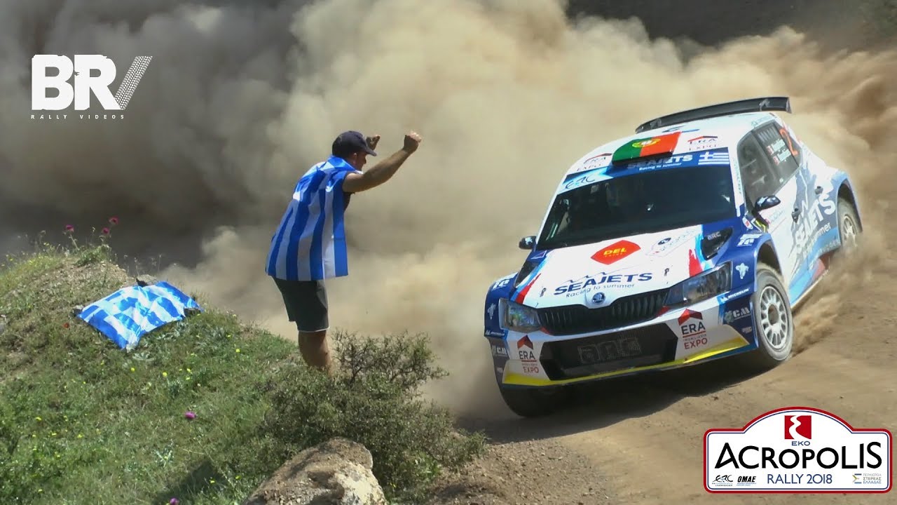 ERC Acropolis Rally 2018 * ACTION *