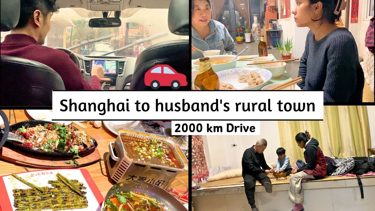 Indo-Chinese couple's long drive for Chinese new year  I Shanghai to Jilin