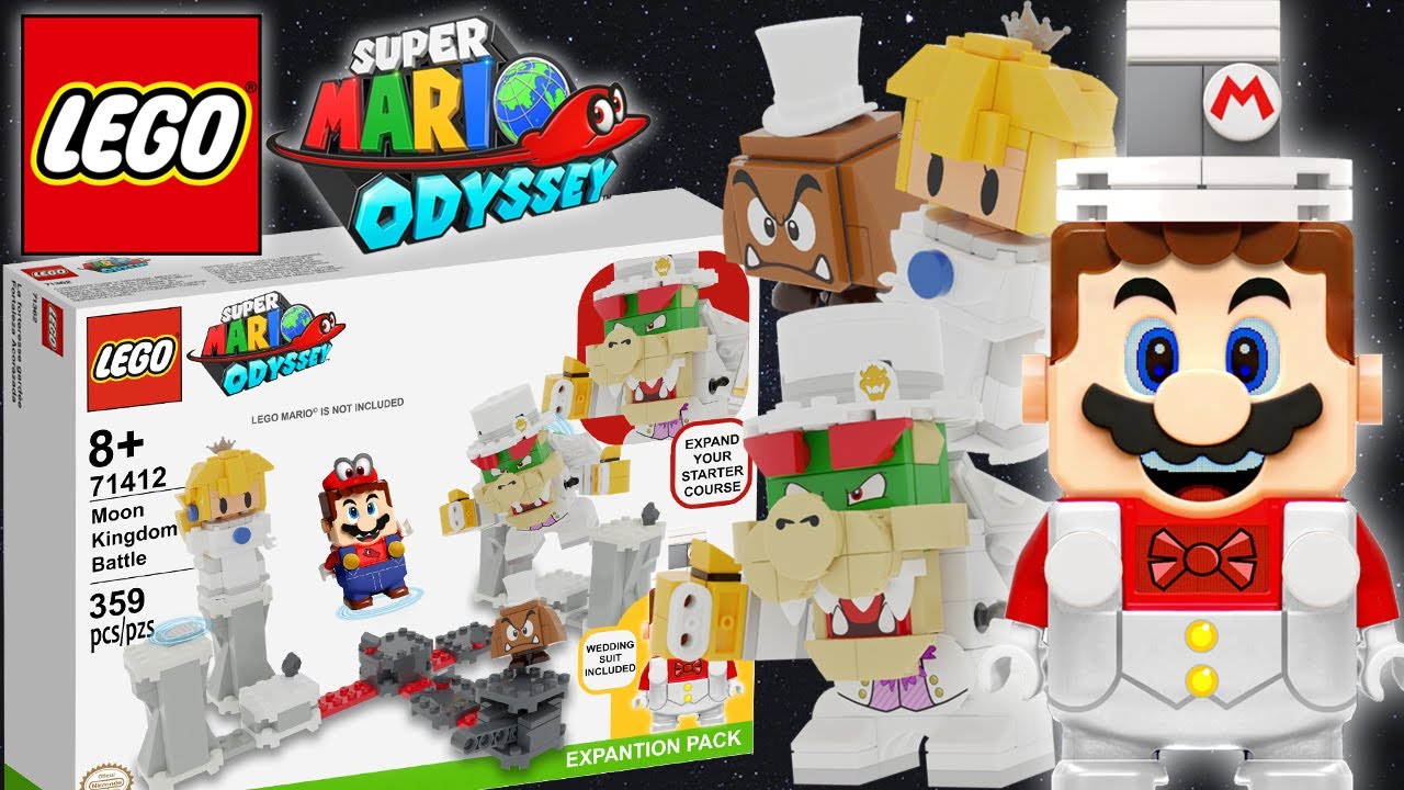 НОВЫЙ набор Lego Super Mario ODYSSEY MOON KINGDOM BATTLE | Индивидуальный набор Марио