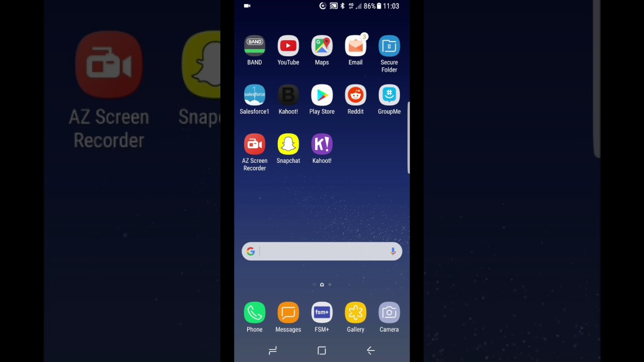 Samsung Galaxy S8 Tutorial- Full Screen Apps