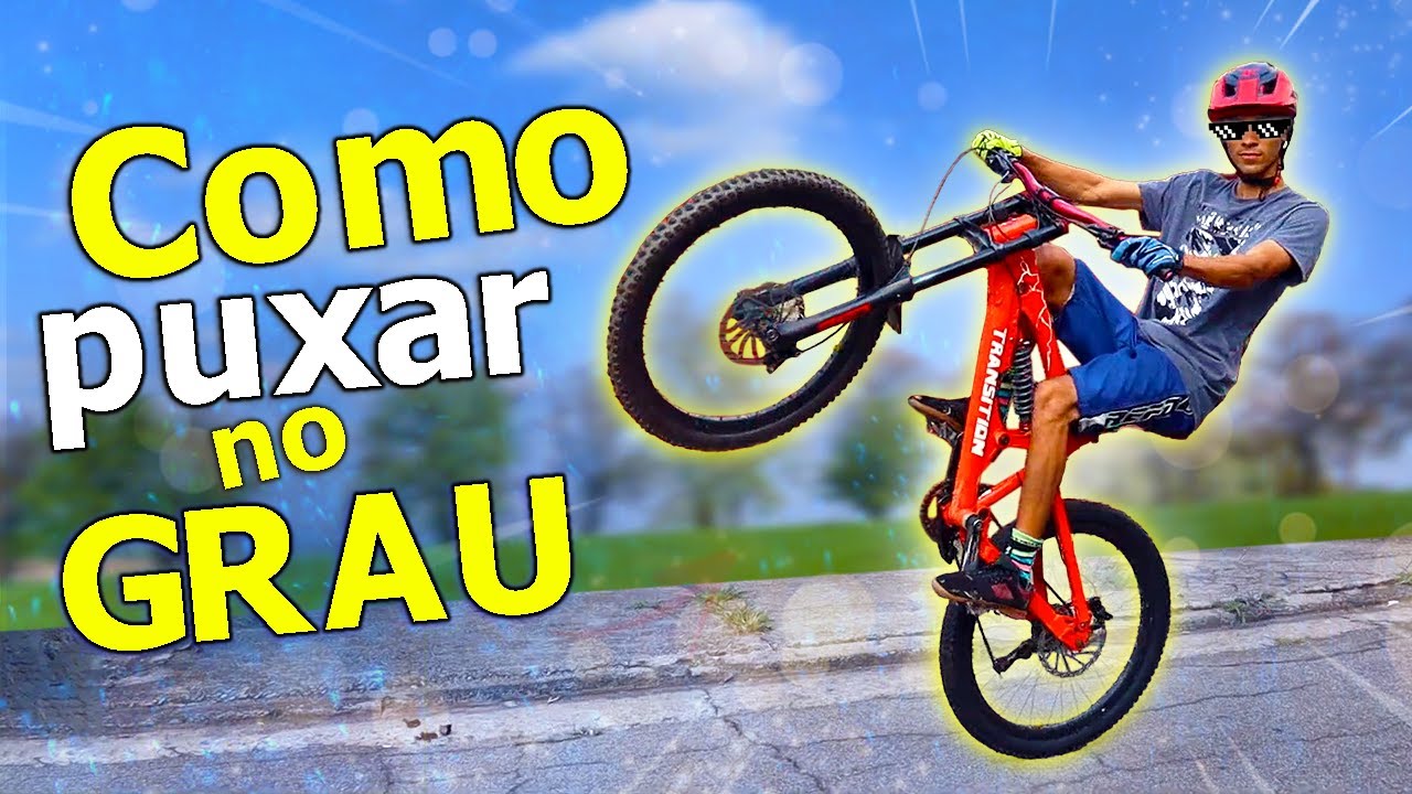 Como puxar no GRAU de bike ? Passo a passo