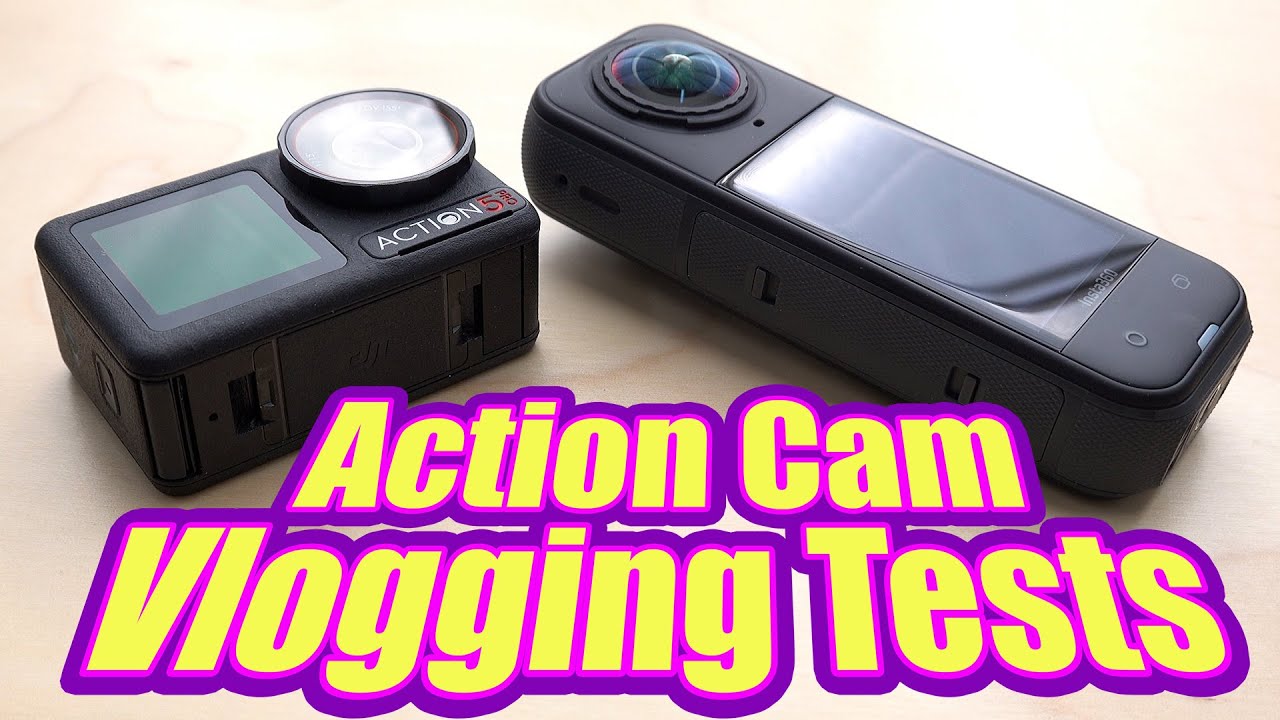 DJI Osmo Action 5 Pro vs Insta 360 X5 Action Cams for Youtube Vlogging Test Video footage 4K 60