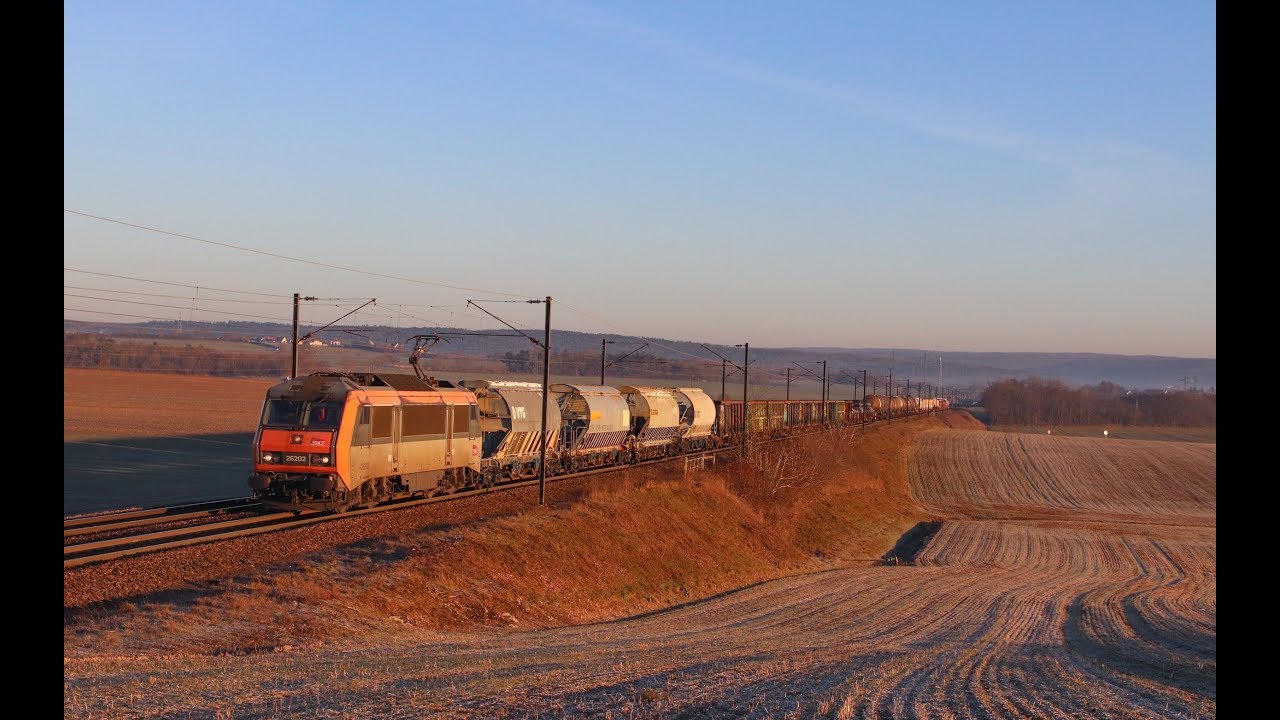 Concentré de trains de FRET et INFRA sur la LIGNE 15