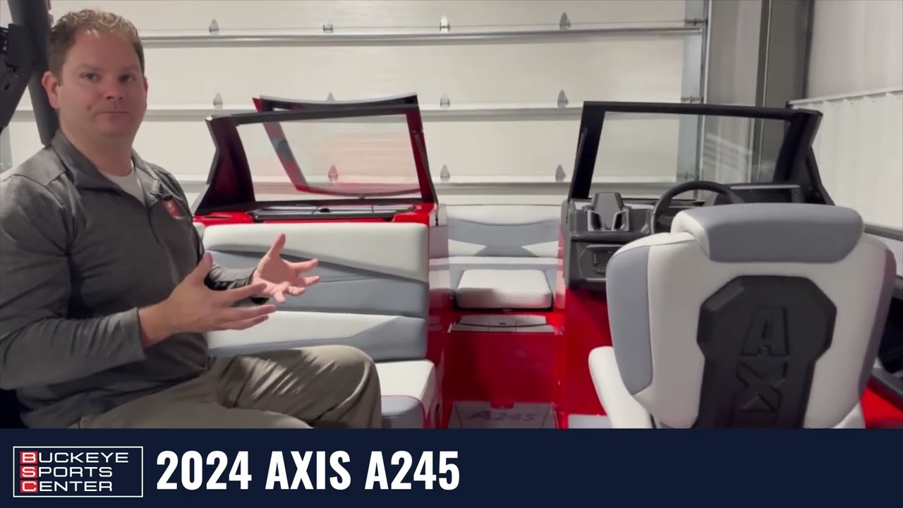 2024 Axis A245 Boat Walkthrough