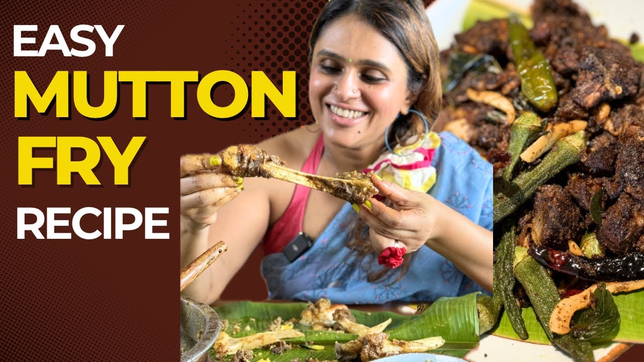 MUTTON FRY recipe | kitchentales by Neethu