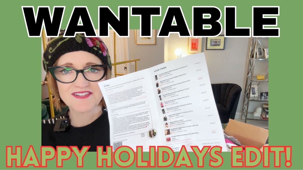 Wantable Happy Holidays Edit Unboxing + Try-On | Surprise Box, Free Gift… What I Actually Kept