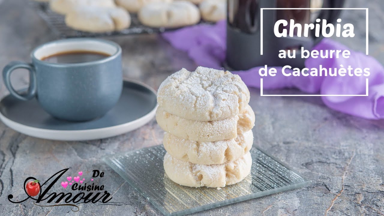 Ghribia au beurre de cacahuetes