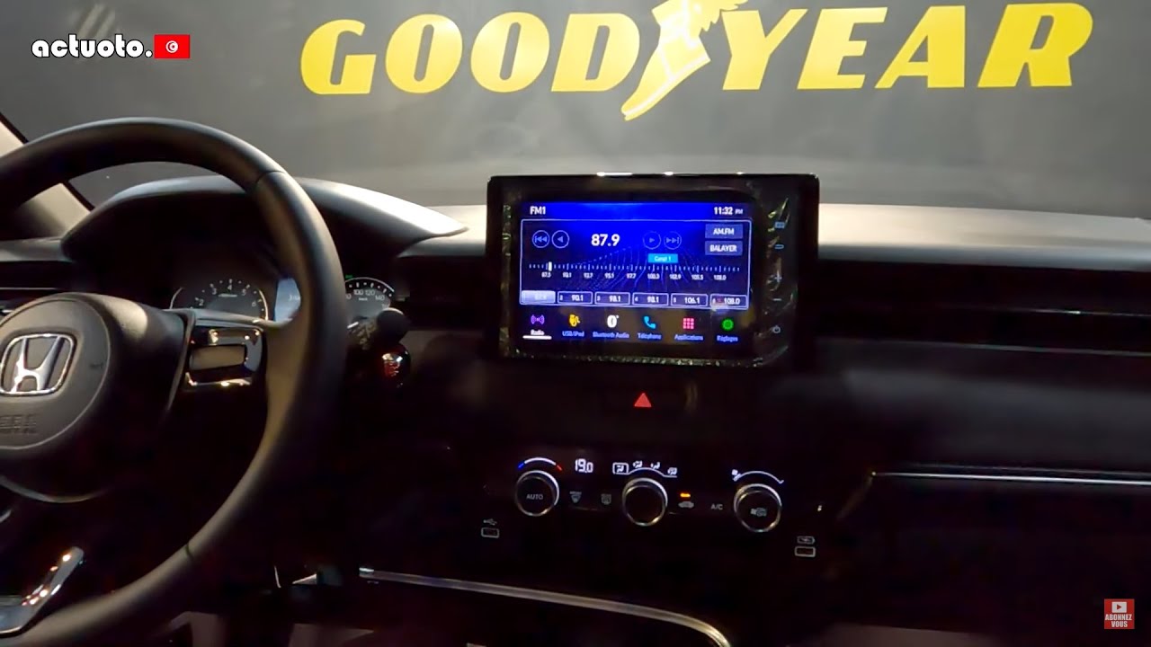 Actuoto : Honda HR-V (Mk3), Garder l'âme. Intérieur (2/3) .هوندا اتش ار في (2022) في تونس