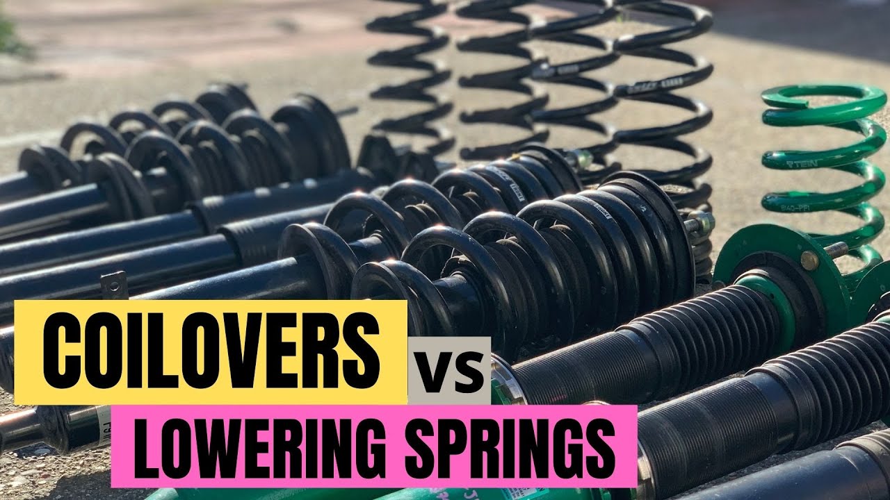 Lexus F Performance Most Preferred Suspension Type | Coilovers vs Lowering Springs