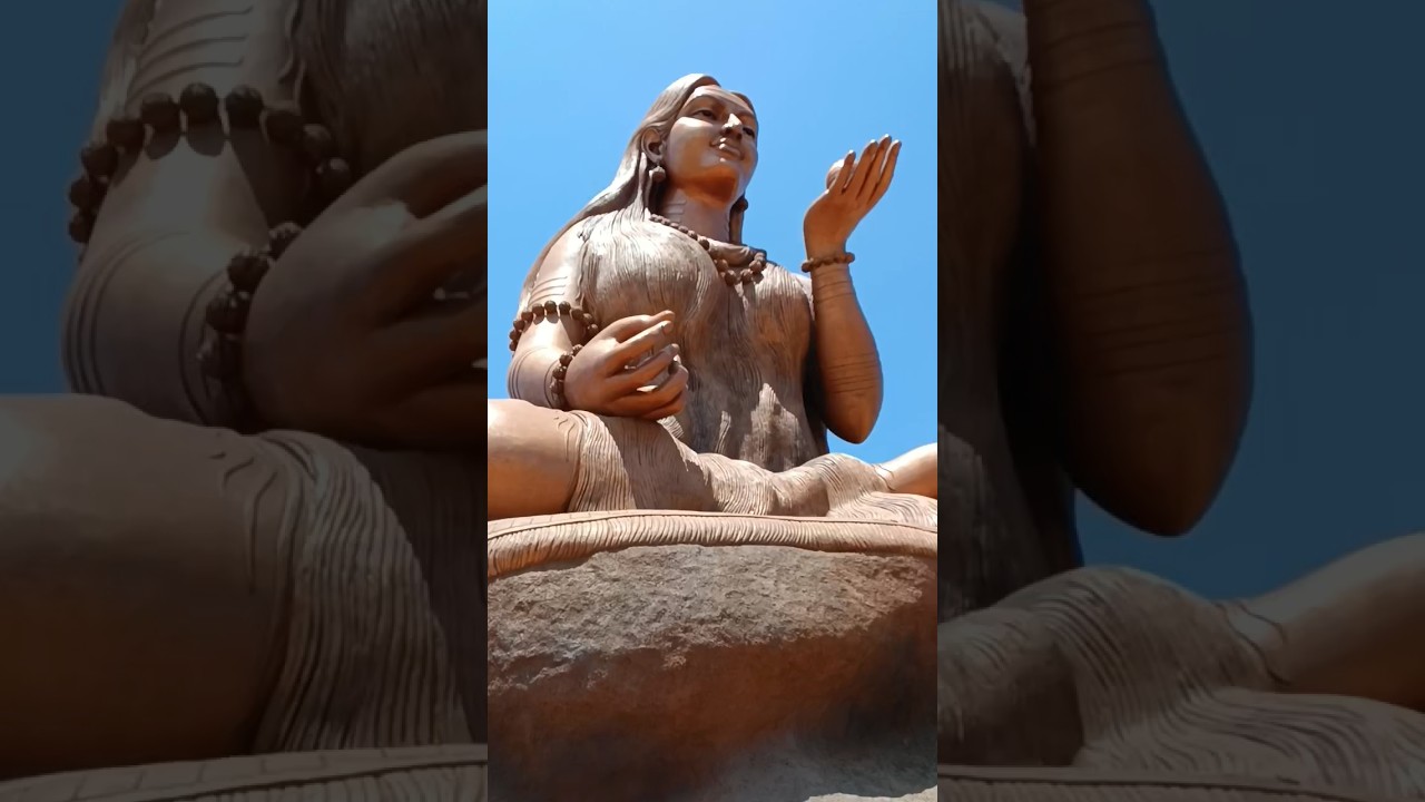 Akka Mahadevi Statue at udugani, Shiralakoppa