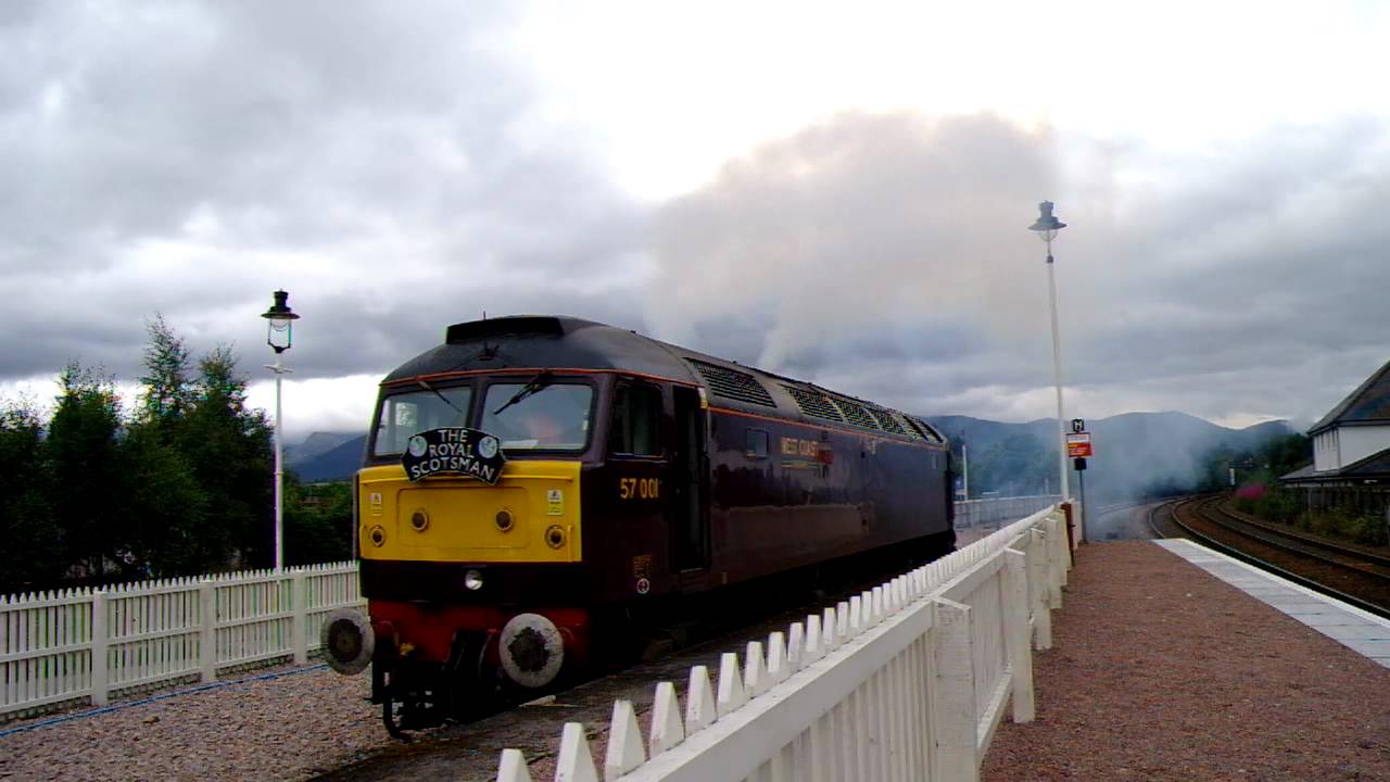 Class 57 start up with Clag